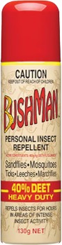 Bushman+Ultra+Heavy+Duty+40%25+Deet+Insect+Repellent+Aerosol+130g