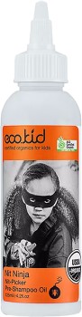 Eco.kid+Organics+Nit+Ninja+Nit+Picker+Pre-+Shampoo+Combing+Oil+Caped+125ml