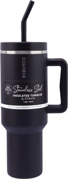 Ever+Eco+Insulated+Tumbler+and+Straw+Onyx+1.18L