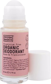 Noosa-Basics-Rose-Frankincense-Roll-on-Deodorant-50ml on sale