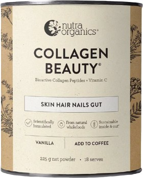 Nutra+Organics+Collagen+Beauty+Vanilla+225g