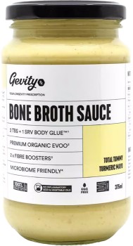 Gevity+Rx+Bone+Broth+Sauce+Total+Tummy+Turmeric+Mayo+375ml