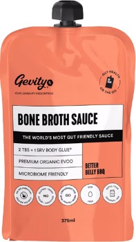 Gevity+Rx+Bone+Broth+Sauce+Better+Belly+BBQ+Sauce+375ml