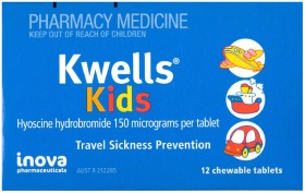 Kwells+Kids+Travel+Sickness+Tablets+12+Chewable+Tablets