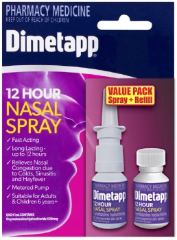 Dimetapp+Adult+12+Hour+Nasal+Spray+20ml+%2B+Refill+20ml