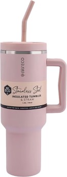 Ever+Eco+Insulated+Tumbler+and+Straw+Rose+1.18L