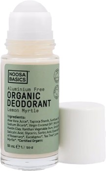 Noosa-Basics-Lemon-Myrtle-Roll-on-Deodorant-50ml on sale