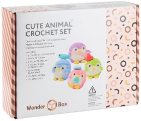 Wonderbox-Animal-Crochet-Kit on sale