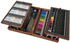 Verve+Deluxe+Wooden+Art+Box+174+Pieces