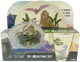 Jurassic+World+Melamine+Set