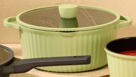 Home-Stories-Die-cast-Aluminium-Casserole-Pot-with-Lid on sale