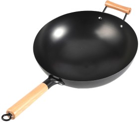 Home-Stories-Carbon-Steel-Wok on sale