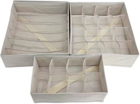 Home+Stories+Adjustable+Drawer+Organiser+3+Pack