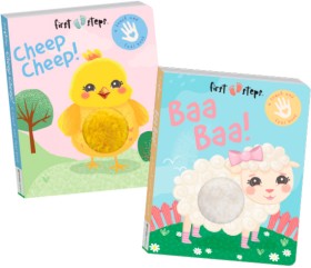 First-Steps-Touch-and-Feel-Board-Book on sale