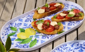 Kamda-Melamine-Oval-Platter on sale