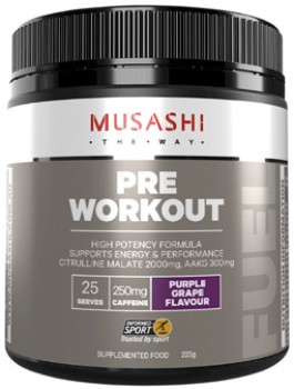 Musashi+Pre+Workout+Powder+225g