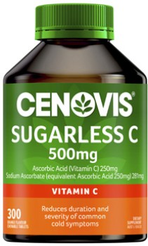 Cenovis+Sugarless+C+500mg+Tablets+300+Pack