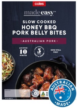 Coles+Made+Easy+Slow+Cooked+Pork+Belly+Bites+in+BBQ+Honey+500g