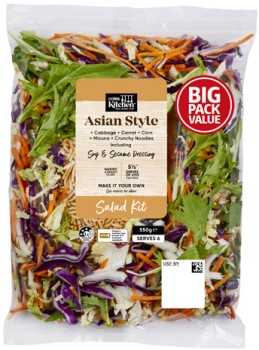 Coles+Kitchen+Asian+Salad+Kit+550g+Pack