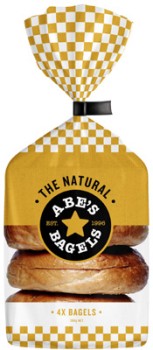 Abe%26%23039%3Bs+Bagels+4+Pack+360g