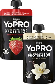 Danone+YoPro+Protein+Yoghurt+Pouch+150g