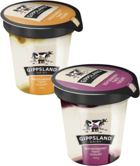 Gippsland+Dairy+Twist+Yogurt+160g