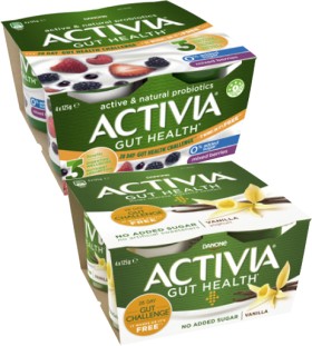 Danone+Activia+Probiotics+No+Added+Sugar+Yoghurt+4x125g