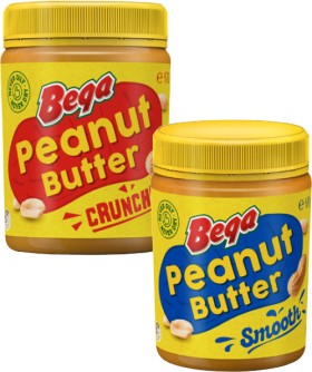 Bega+Smooth+or+Crunchy+Peanut+Butter+470g