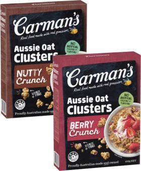 Carman%26%23039%3Bs+Crunchy+Oat+Clusters+450g