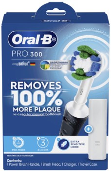 Oral+B+Pro+300+Electric+Toothbrush+1+Pack