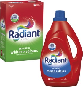 Radiant+Laundry+Liquid+2+Litre+or+Powder+2kg