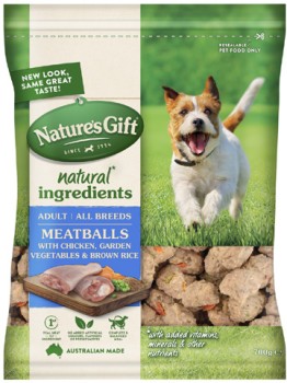 Nature%26%23039%3Bs+Gift+Meatballs+Dog+Food+700g