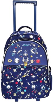 Trolley-Backpack-with-LED-Light-Wheel-Outer-Space on sale