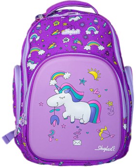 Backpack+with+Front+ZIP+Pocket+-+Unicorn