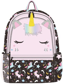 Unicorn+Backpack+-+Black%2FPink