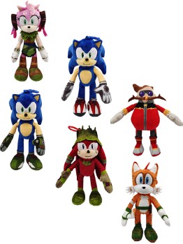 Sonic+Sonic+Prime+Soft+Plush+Clip+On