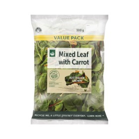 Woolworths+Australian+Mixed+Leaf+with+Carrot+300g+Pack