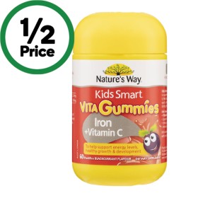 Nature%26rsquo%3Bs+Way+Kids+Smart+Vita+Gummies+Iron+%2B+Vitamin+C+Pk+60%7E