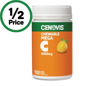 Cenovis+Mega+Vitamin+C+1000mg+Chewable+Tablets+Pk+100%7E