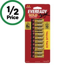 Eveready+Gold+Batteries+AA+or+AAA+Pk+16