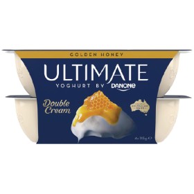 Danone+Ultimate+Double+Cream+Yoghurt+4+x+115g+%26ndash%3B+From+the+Fridge