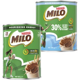 Nestle+Milo+460g+or+Milo+Less+Sugar+395g