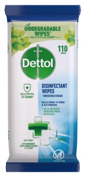 Dettol+Disinfectant+Wipes+110+Pack+Selected+Varieties%2A