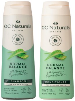 OC+Naturals+Shampoo+or+Conditioner+400mL+Selected+Varieties