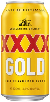 XXXX-Gold-30-Can-Block on sale