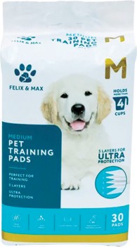 30+Pack+Puppy+Training+Pads+60x60cm