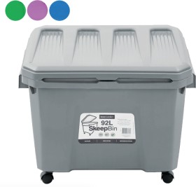 92-Litre-Skeep-Bin-4-Assorted-Colours on sale