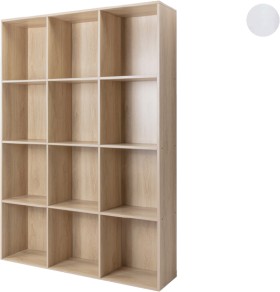 12+Cube+Unit+174x29.5x120cm+White+or+Oak