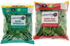 Community+Co+Baby+Leaf+Salad+Mix+or+Baby+Spinach+Big+Bag+260g