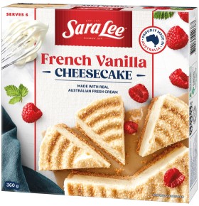 Sara+Lee+Cheesecake+360-410g+Selected+Varieties